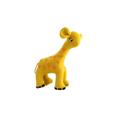 HUNTER Hunde-Plüschspielzeug Eiby Giraffe gelb, Länge: ca. 21 cm