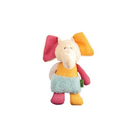 HUNTER Hunde-Plüschspielzeug Muli Elefant bunt, Länge: ca. 23 cm