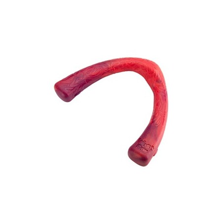 West Paw Wurfspielzeug Seaflex Snorkl rot, Maße: ca. 21 x 16 cm