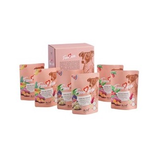 alsa-nature FOODLOVE Multipack Amarant, Anzahl: 6 x 300 g, 300 g, Hundefutter