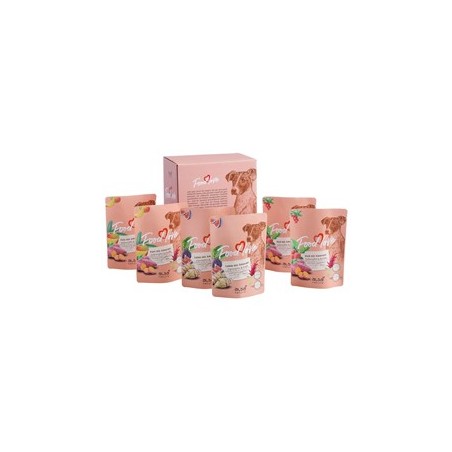 alsa-nature FOODLOVE Multipack Amarant, Anzahl: 6 x 300 g, 300 g, Hundefutter