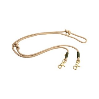 alsa-brand Führleine Mats sand-oliv, Länge: ca. 2 m, Durchmesser:  ca. 10 mm