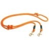 alsa-brand Führleine Mats orange-tannengrün, Länge: ca. 2 m, Durchmesser:  ca. 10 mm
