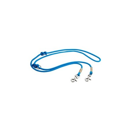 alsa-brand Führleine Mats aqua-taupe, Länge: ca. 2 m, Durchmesser:  ca. 10 mm