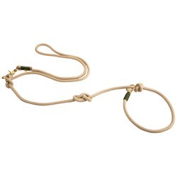 alsa-brand Retriever-Führleine Ole sand-oliv, Länge: ca. 2 m, Durchmesser:  ca. 10 mm