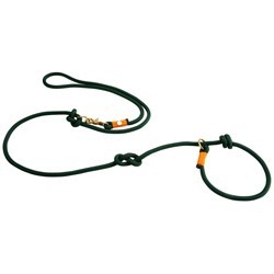 alsa-brand Retriever-Führleine Ole tannengrün-orange, Länge: ca. 2 m, Durchmesser:  ca. 10 mm