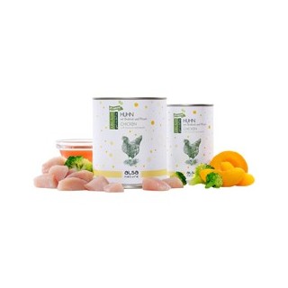 alsa-nature JUBILÄUMS-EDITION Huhn, Anzahl: 400 g, 400 g, Hundefutter nass