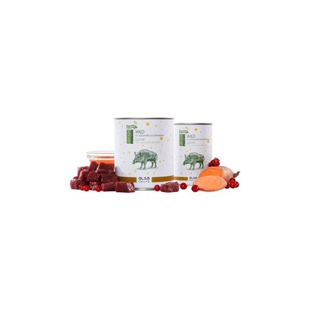 alsa-nature JUBILÄUMS-EDITION Wild, Anzahl: 400 g, 400 g, Hundefutter nass