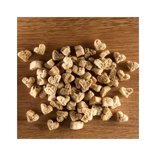 alsa-nature Mini-Hühnchen-Herzen, 250 g, Länge: ca. 1 cm