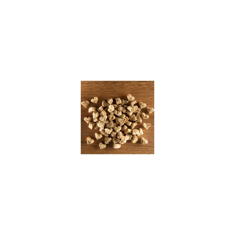 alsa-nature Mini-Hühnchen-Herzen, 250 g, Länge: ca. 1 cm