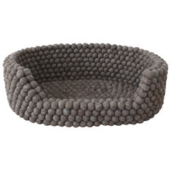 WOOLDOT Hundebett Pet Basket chestnut brown, Gr. S, Maße: ca. 40 x 25 cm