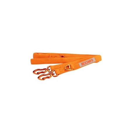 SICCARO Führleine Sealines orange, Breite: ca. 2 cm