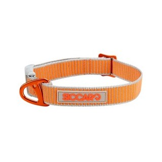 SICCARO Hunde-Halsband Sealines silber, Gr. S, Breite: ca. 2 cm, Länge: ca. 28 - 36 cm