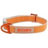 SICCARO Hunde-Halsband Sealines silber, Gr. S, Breite: ca. 2 cm, Länge: ca. 28 - 36 cm