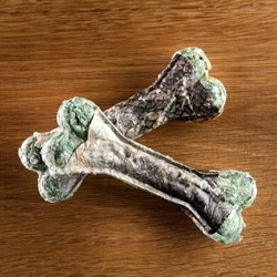 alsa-nature Kauknochen Meeresbrise Kauartikel, 2 Stück, Länge: ca. 12 cm, Hundefutter