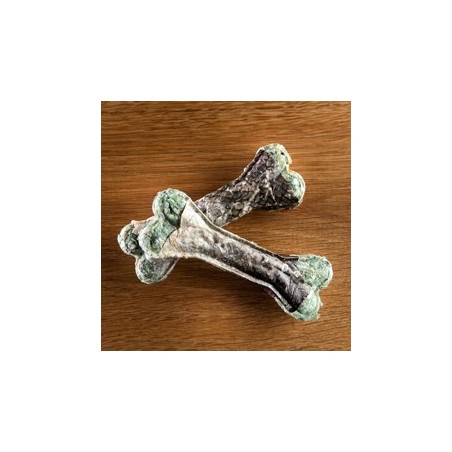 alsa-nature Kauknochen Meeresbrise Kauartikel, 2 Stück, Länge: ca. 12 cm, Hundefutter