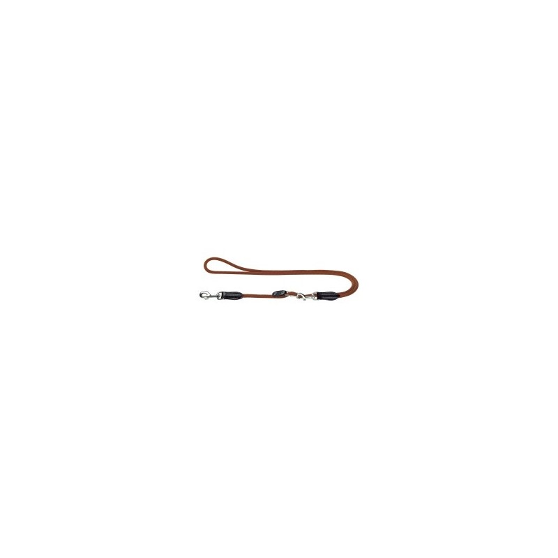 HUNTER Führleine Vario-Leine Freestyle braun, Länge: ca. 200 cm, Durchmesser:  ca. 10 mm
