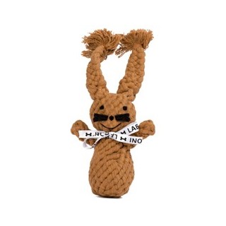 Laboni Hundespielzeug Heinrich Hase braun, Maße: ca. 24 x 9 cm