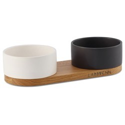 Labbvenn Hundebar Vuku white/black, Gr. S, Maße: ca. 36,5 x 15 x 8 cm