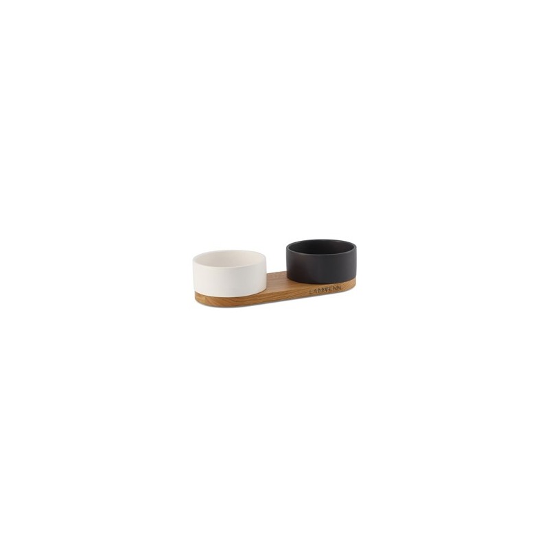Labbvenn Hundebar Vuku white/black, Gr. S, Maße: ca. 36,5 x 15 x 8 cm