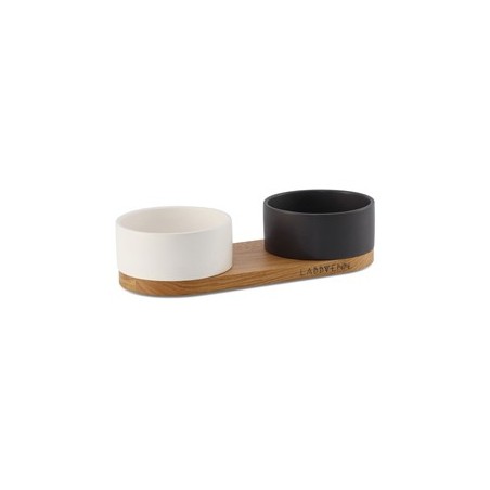 Labbvenn Hundebar Vuku white/black, Gr. S, Maße: ca. 36,5 x 15 x 8 cm