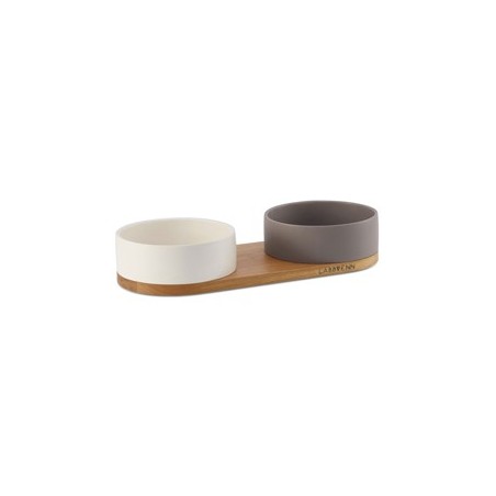 Labbvenn Hundebar Vuku white/cocoa, Gr. M/L, Maße: ca. 52 x 22 x 10 cm