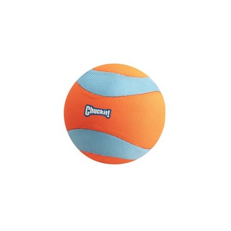 Chuckit! Hunde-Gummiball Amphibienball blau-orange, Durchmesser:  ca. 11,5 cm