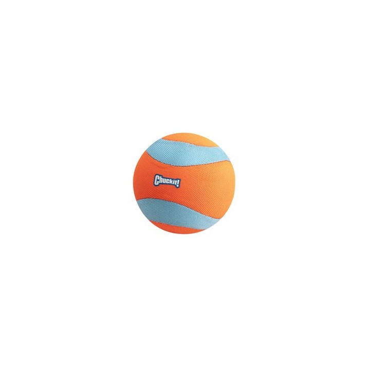 Chuckit! Hunde-Gummiball Amphibienball blau-orange, Durchmesser:  ca. 11,5 cm