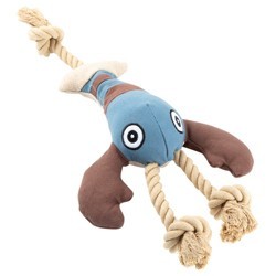 HUNTER Canvas-Spielzeug Sansibar Rantum Hummer braun, Länge: ca. 43 cm