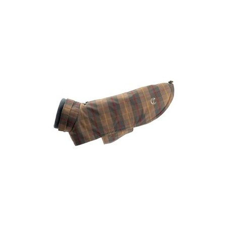 Cloud7® Hundemantel Brooklyn Two braun, Rückenlänge: ca. 28 cm, Brustumfang: ca. 33 - 39 cm