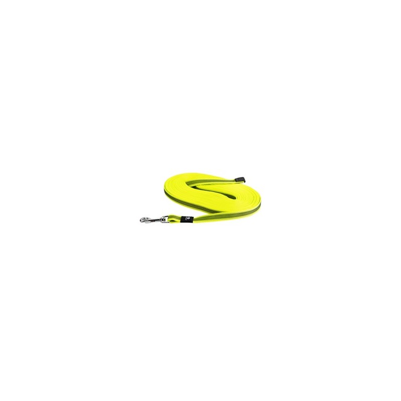 Schleppleine Xeno Fluo gelb, Gr. S, Breite: ca. 2 cm, Länge: ca. 5 m