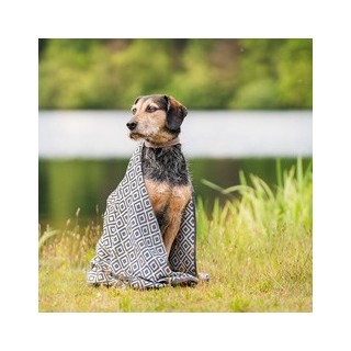 Labbvenn Hundehandtuch Linaa grey, Maße: ca. 75 x 150 cm