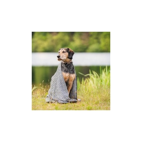 Labbvenn Hundehandtuch Linaa grey, Maße: ca. 75 x 150 cm