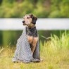 Labbvenn Hundehandtuch Linaa grey, Maße: ca. 75 x 150 cm