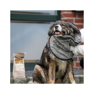 DGS™ Hundehandtuch Dirty Dog Shammy grau, Maße: ca. 80 x 35 cm