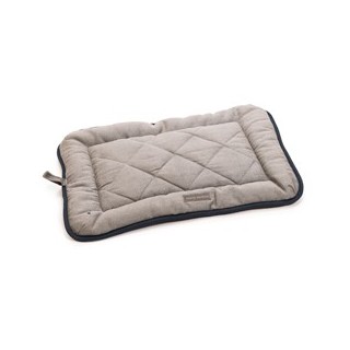 DGS™ Hundekissen Nano Chenille grau, Gr. 49 x 36 cm, Maße: ca. 49 x 36 x 3,5 cm