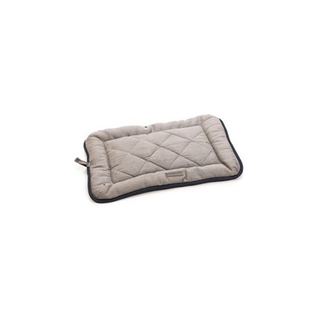 DGS™ Hundekissen Nano Chenille grau, Gr. 49 x 36 cm, Maße: ca. 49 x 36 x 3,5 cm