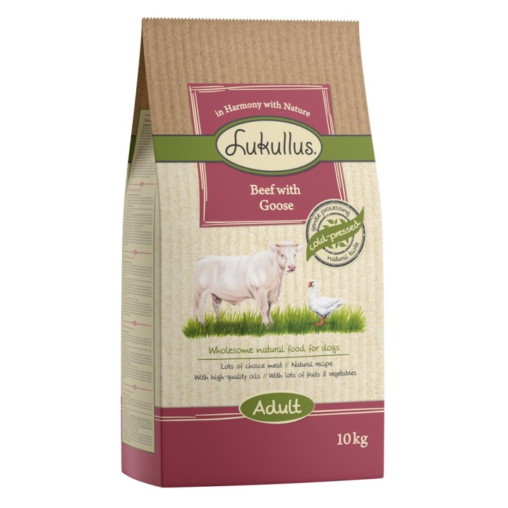 Lukullus Cold-pressed Rind & Gans - 10 kg