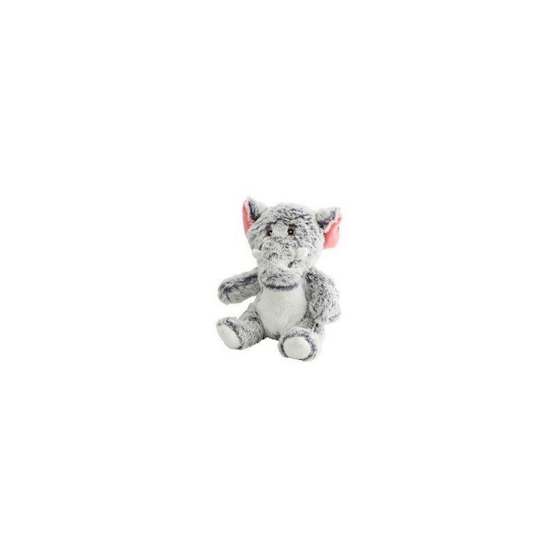HUNTER Hunde-Plüschspielzeug Faro Elefant grau, Länge: ca. 19 cm