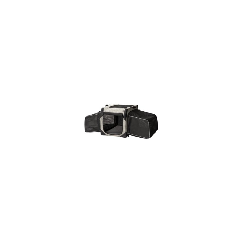 Hunde-Transportbox Traveller Extend grau, Gr. S, Maße: ca. 51 x 33 x 34 cm