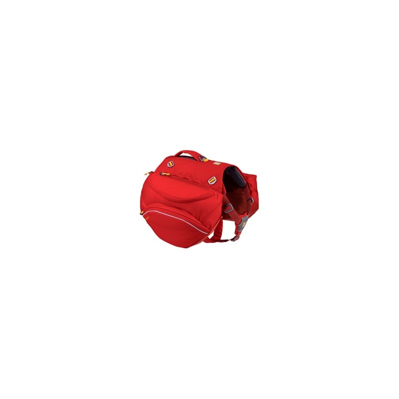 Ruffwear Hundepacktasche Palisades™ Pack rot, Gr. S, Bauchumfang: ca. 56 - 69 cm