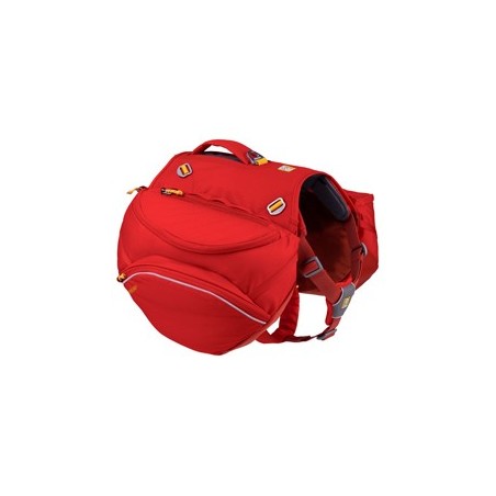 Ruffwear Hundepacktasche Palisades™ Pack rot, Gr. S, Bauchumfang: ca. 56 - 69 cm