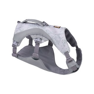 Ruffwear Hundegeschirr Swamp Cooler™ Harness grau, Gr. XXS, Bauchumfang: ca. 33 - 43 cm