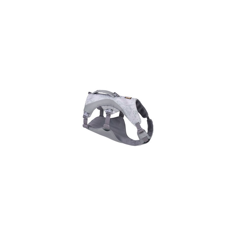 Ruffwear Hundegeschirr Swamp Cooler™ Harness grau, Gr. XXS, Bauchumfang: ca. 33 - 43 cm