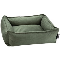 Lex & Max® Hundebett Chicago green, Gr. 70 x 55 cm, Außenmaße: ca. 70 x 55 cm