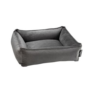 Lex & Max® Hundebett Chicago grey, Gr. 90 x 70 cm, Außenmaße: ca. 90 x 70 cm