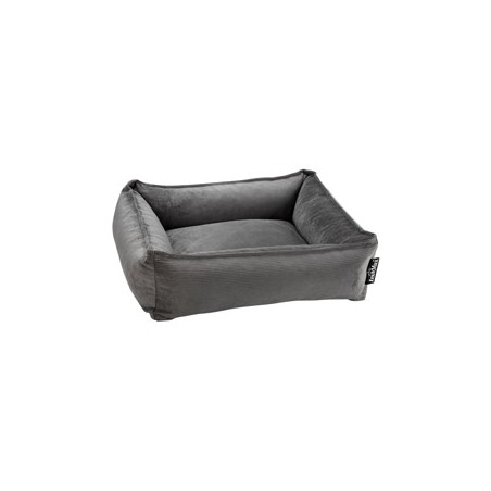 Lex & Max® Hundebett Chicago grey, Gr. 90 x 70 cm, Außenmaße: ca. 90 x 70 cm