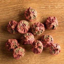 alsa-nature INSECTUM Gemüse-Pastete, 250 g, Durchmesser:  ca. 3 cm