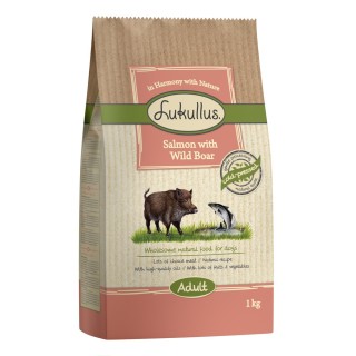 Lukullus Cold-pressed Lachs & Wildschwein - 1 kg