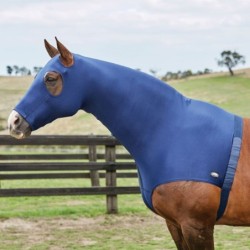 Weatherbeeta Stretch Halsteil mit Reissverschluss - navy
